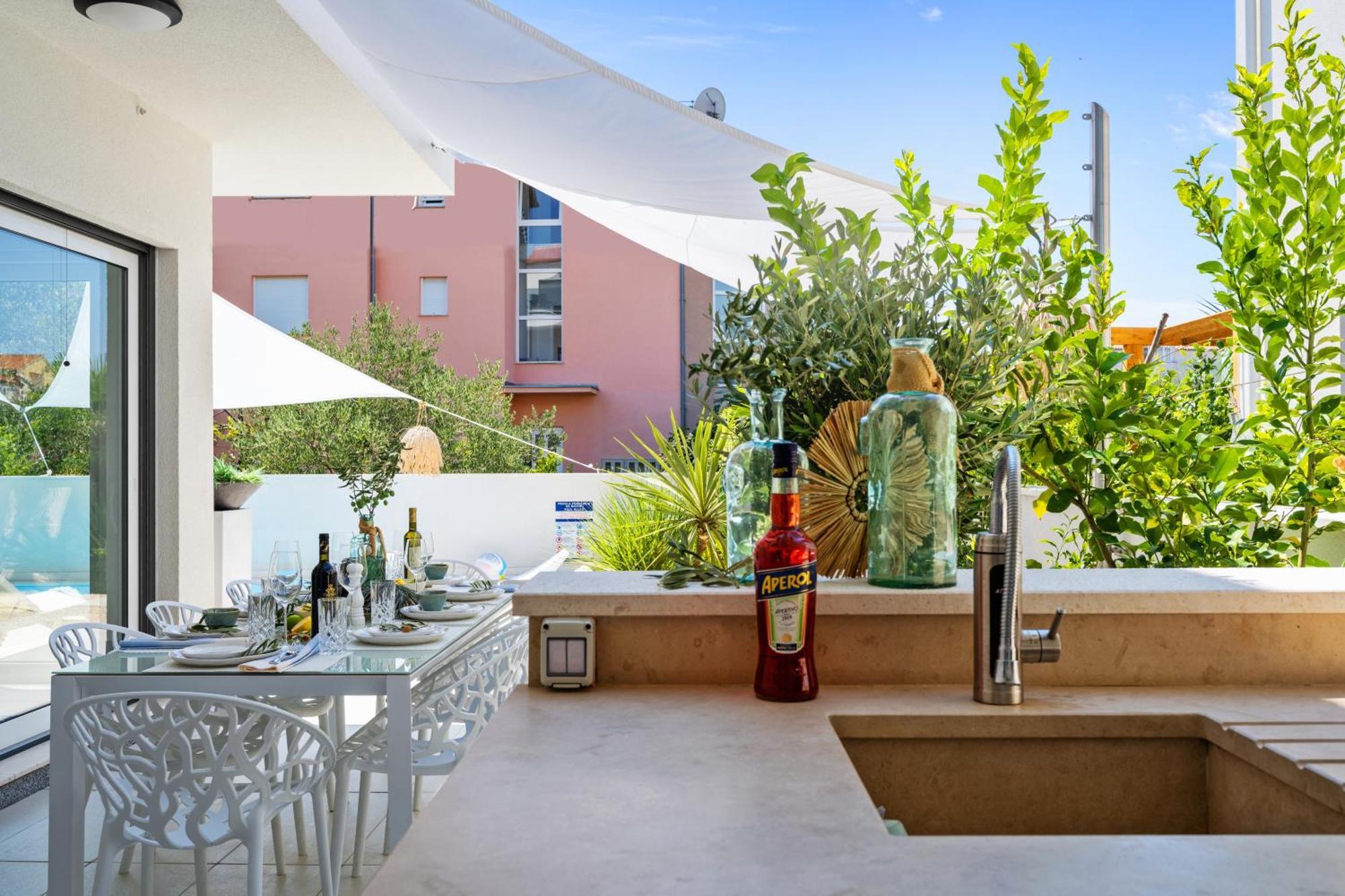 Adriatic Paradise Villa โวดีเซ ภายนอก รูปภาพ
